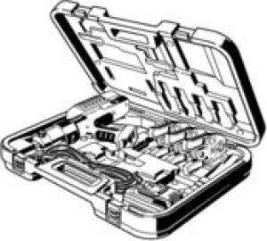 Viega Zestaw zaciskarek Pressgun 5szt. (707 026) 1