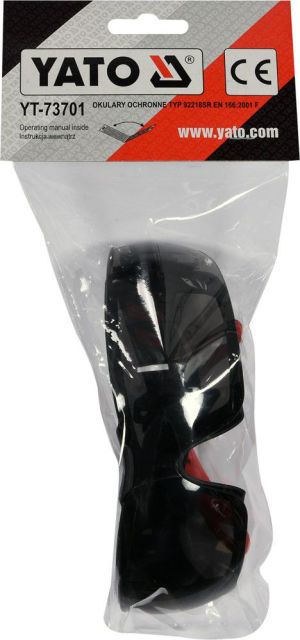 Yato okulary ochronne szare z paskiem (YT-73701) 5
