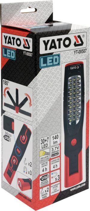 Yato Lampa warsztatowa 30 + 7 LED (YT-08507) 5