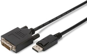 Kabel Digitus DisplayPort - DVI-D 2m czarny (AK-340301-020-S) 1