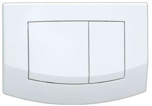 Przycisk spłukujący Tece Ambia do WC biały (9240240) 1