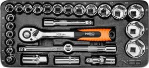 Wózek narzędziowy Neo 6 szuflad z wyposażeniem (84-221+G) 8