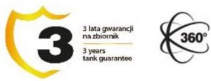 Kwazar Opryskiwacz Venus Super 360 1L biały 6