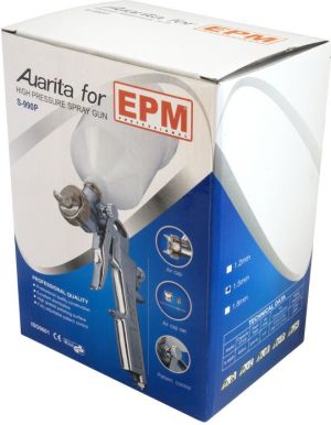 EPM H.P. Aurita Pistolet lakierniczy z górnym zbiornikiem 600ml 1,5mm (E-490-0204) 4