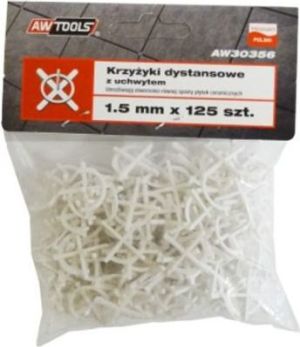 AWTools Krzyżyki dystansowe z uchwytem 4,0mm 50szt. (AW30360) 2