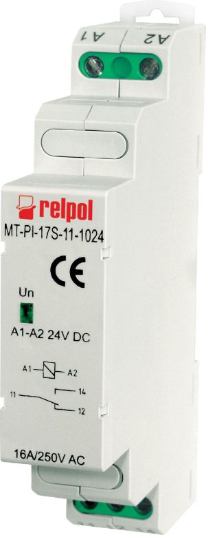 Relpol Przekaźnik elektromagnetyczny IP20 1P 16A (MT-PI-17S-11-5230) 1