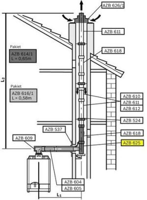 Piec gazowy Junkers Pakiet Cerapur Smart ZSB 24-5C z zasobnikiem (8734100512) 5