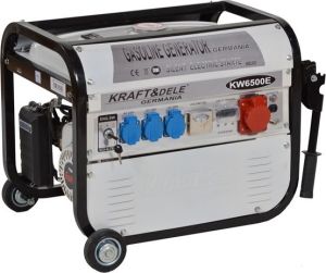 Agregat Kraft&Dele Agregat prądotwórczy KW6500E 2,2kW 230 / 400V (KD101) 2