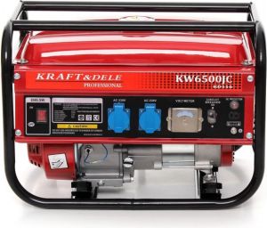 Agregat Kraft&Dele Generator prądotwórczy KW6500JC benzynowy 2,2kW 12 / 230V (KD116) 1