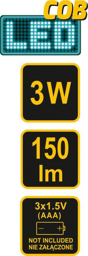 Latarka czołowa Vorel T88676 4