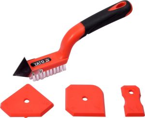 Yato Komplet glazurniczy do fug silikonowych 4szt. (YT-52621) 2