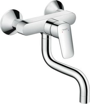 Bateria kuchenna Hansgrohe Logis ścienna chrom (71836000) 1