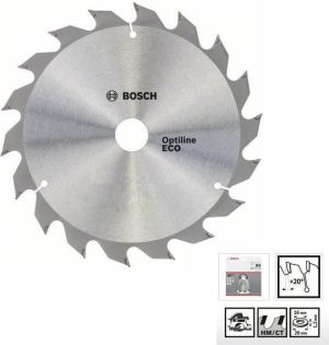 Bosch Piła zębata ECO Optiline Wood 230 x 30mm 24z (2608644381) 1