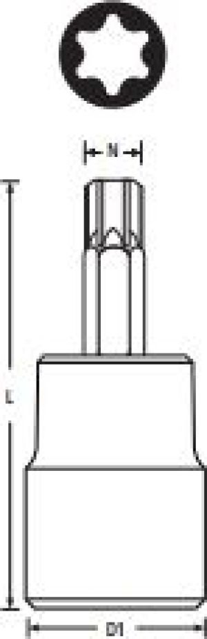 Stanley Nasadka trzpieniowa Torx 1/4" T15 (732478) 2