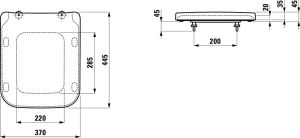 Deska sedesowa Laufen Pro S (H8919610000001) 2