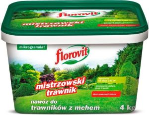 Florovit Nawóz do trawników z mchem 4kg 1