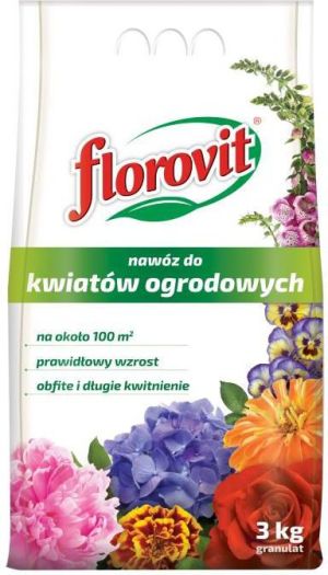 Florovit Nawóz do kwiatów ogrodowych 3kg (INC000098) 1
