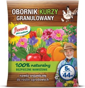 Inco Nawóz ProNatura obornik kurzy granulowany 5L 1