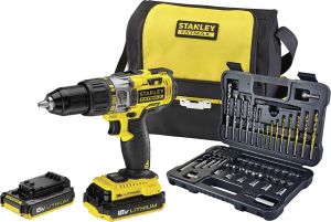 Wiertarko-wkrętarka Stanley FMCK625D2SA 18 V 2 Ah 1