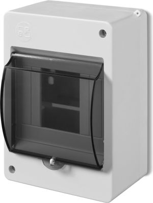 Elektro-Plast Rozdzielnica natynkowa modułowa 1 x 4 natynkowa EP 1/4 MINI S-4 N+PE IP20 biała (2304-01) 1
