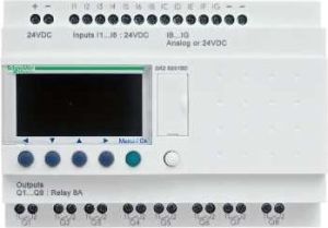 Schneider Przekaźnik progamowalny 12we, 8wy 240V AC RTC/LCD ZELIO LOGIC (SR2B201FU) 1