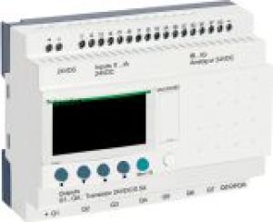 Schneider Modułowy przekaźnik inteligentny Zelio Logic 24V RTC/LCD (SR3B262BD) 1