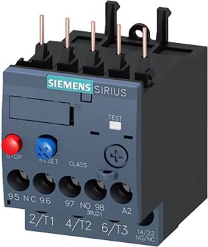 Siemens Przekaźnik termiczny 1,4 - 2A S00 (3RU2116-1BB0) 1