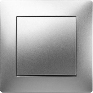 Elektro-Plast Łącznik jednobiegunowy Volante srebrny (2610-06) 1