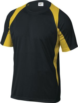 Delta Plus T-Shirt poliester 160G szybkoschnący czarno-żółty L (BALINJGT) 1
