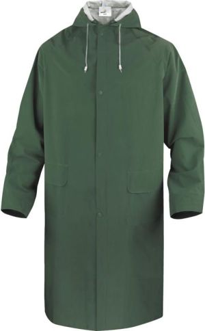 Delta Plus Płaszcz przeciwdeszczowy 1,2m kaptur zielony L (MA305VEGT2) 1