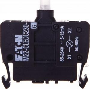 Eaton Zestaw świetlny z diodą LED 85-264VAC zielony M22-CLEDC230-G (216580) 1