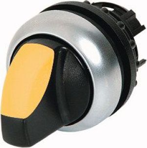 Eaton Napęd przełącznika 2 położeniowy żółty z podświetleniem z samopowrotem M22-WLK-Y (216818) 1
