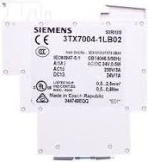 Siemens Przekaźnik interfejsowy 1P 3A 24V AC/DC monostabilny (3TX7004-1LB02) 1