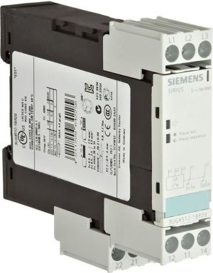 Siemens Przekaźnik kolejności i zaniku faz 3A 2P 0,45sek 160-690V AC (3UG4512-1BR20) 1