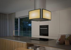 Okap Solgaz Okap sufitowy, wyspowy SOLGAZ  5905669448345 (593,3 m3/h; inox) 5