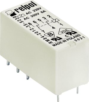 Relpol Przekaźnik miniaturowy RM84-2022-35-1024 (600468) 1