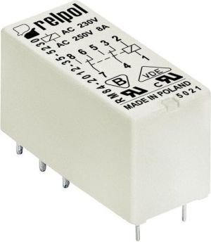 Relpol Przekaźnik miniaturowy 2P 8A 24V DC PCB (RM84-2312-35-1024) 1