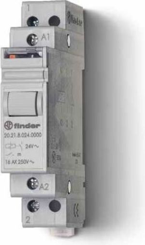 Finder Przekaźnik impulsowy 1Z 16A 24V DC styk AgSnO2 (20.21.9.024.4000) 1