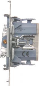 Kontakt-Simon Przycisk podwójny Simon 54 zwierny mechanizm 10AX 250V (SP2M) 2