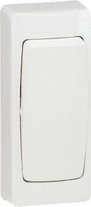 Legrand Łącznik schodowy Oteo Mini pojedynczy 10AX biały (086084) 1