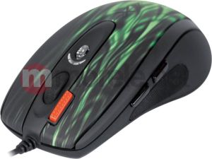 Mysz A4Tech EVO XGame Laser Oscar X750 Green Fire USB 1