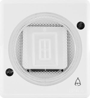 KOS Przycisk dzwonek Trol Line hermetyczny IP44 biały (100404) 1