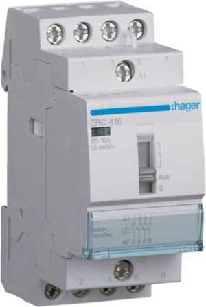 Hager Przekaźnik instalacyjny 16A 4Z 230V AC (ERC416) 1
