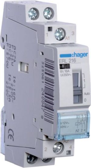Hager Przekaźnik instalacyjny 16A 2Z 12V AC (ERL216) 1