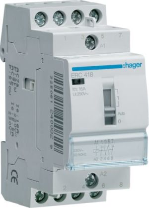 Hager Przekaźnik instalacyjny 16A 2Z 2R 230V AC (ERC418) 1