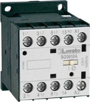 Lovato Electric Stycznik mocy 6A 3P 230V AC 1Z 0R (11BG0610A230) 1