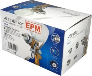 EPM H.V.L.P. Aurita H-827 Pistolet lakierniczy z górnym zbiornikiem 600ml 1,7mm (E-490-0201) 5