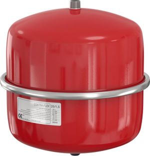 Flamco Naczynie wzbiorcze Contra Flex wiszące 25L czerwone do C.O. 3bar (26243) 2