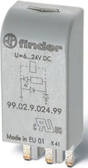 Finder Moduł EMC, bocznik rezystancyjny 110-240V AC (99.02.8.230.07) 1