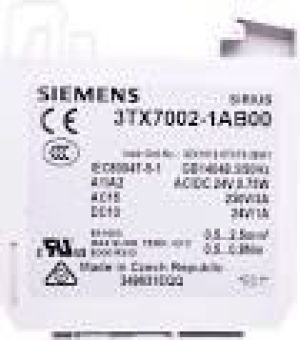 Siemens Przekaźnik sprzęgający wyjściowy 1 NO AC/DC 24 V (3TX7002-1AB00) 1